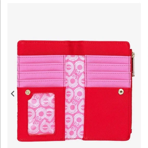 NWT hello kitty loungefly bifold wallet - Picture 4 of 8